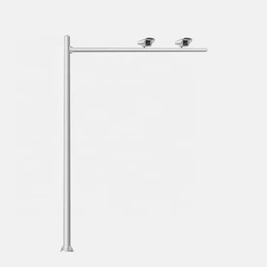 Octagonal CCTV Camera Pole 6M Steel Traffic Monitor at Factory Price