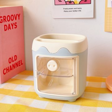 Cute Pen Holder Storage - High Quality Desktop Organizer for Office and School