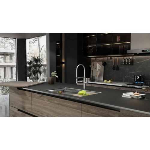 Brushed Stainless Steel Rectangular double bowl kitchen Sink