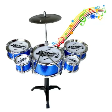 5-Drum Simulation Jazz Drum Kit: The Ultimate Kid's Musical Instrument Toy