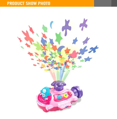 B/O toy baby projector can taletelling with light