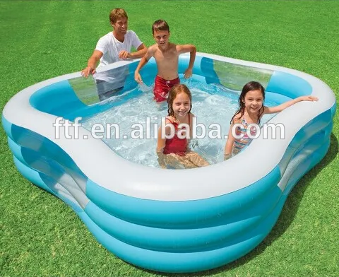 PVC inflatable 90in Kids Family Swimming Pool