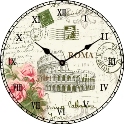 Rome Colosseo Decoration Wall Clock