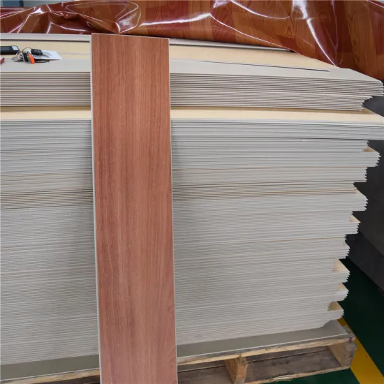 Construction Wood Plastic Composite Spc Plank Flooring