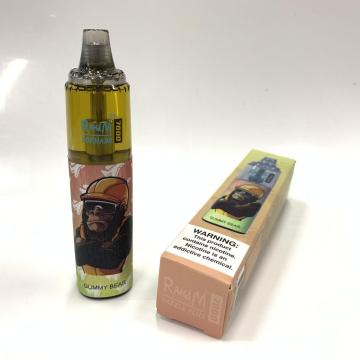 Dispositivo colorido rgb luz vape vape vape pluma