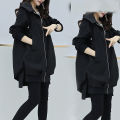 women's mid-length trench coat for spring and autumn