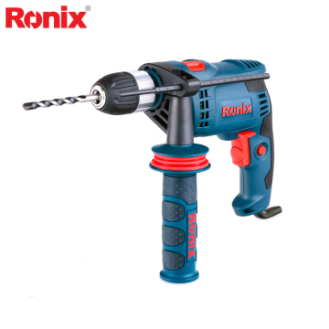 Ronix Yeni Tasarım Çift Rulman En Iyi Elektrikli Darbeli Matkap 710W 13mm model 2271K Darbeli Matkap 13mm (beyaz Kit) - model 2271K