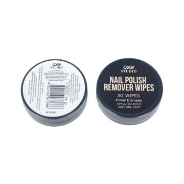 OEM Nail Polish Remover Wet Wipes χωρίς αλκοόλ