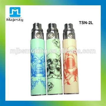 Protable Custom Electronic Cigarette Battery Embossing Effect TSN-2L Battery