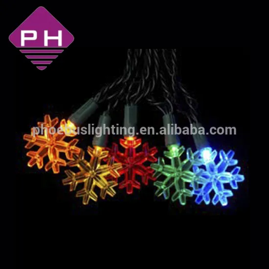 2015 led decorative snowflakes light string for christmas