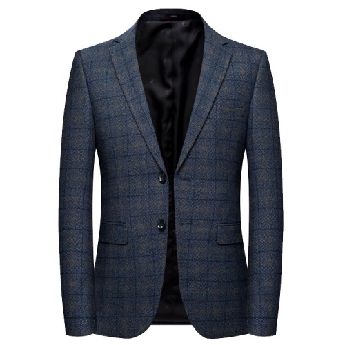 Hot Sale Slim Fit Notch Lapel Polyester Blazer