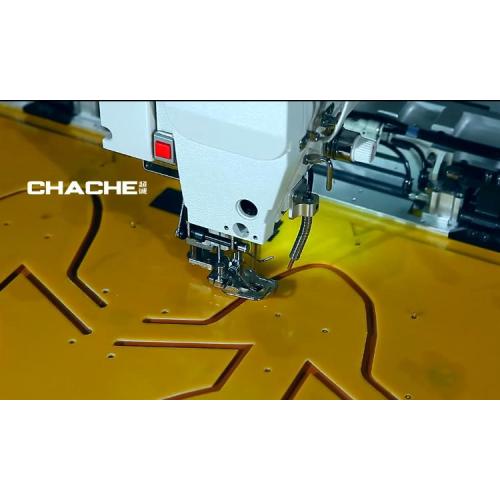 Automatic lockstitch industrial sewing machine