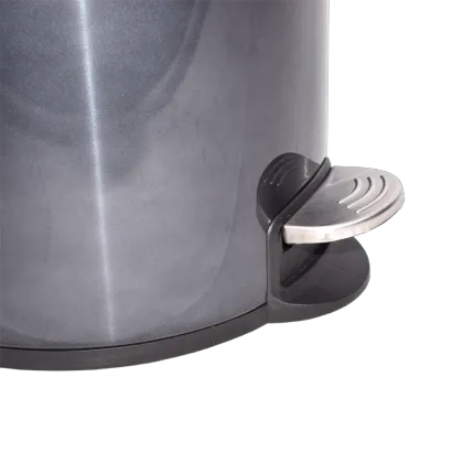 Round Step Trash Can for Home Storage