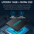 Triple affichage 4k Uhd Intel i7-1060ng7 Mini PC