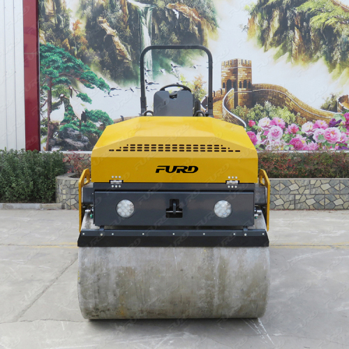 Driving 4 Ton Vibratory Road Roller Full Hydraulic Double Drum Road Roller