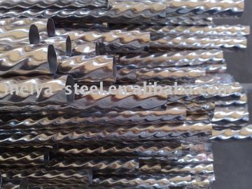 Stainless Steel Pipes, Screwy pipes