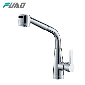 FUAO new modern brush kitchen waterc tap