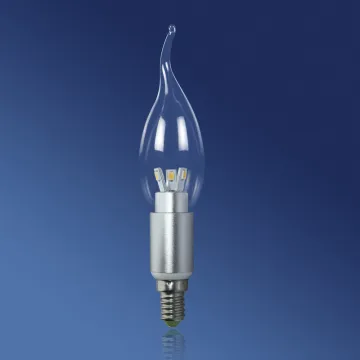 Fluorescent Led Candle Light Bulbs High Brightness 50000 Hours