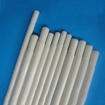 Customized Threaded Precision Alumina Ceramic Shaft Rod