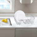 Chrome Steel Kitchen Dish Drainer Rack