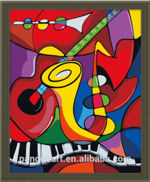 Modern Painted Kids Art DIY Painting By Numbers 4055