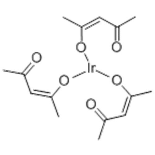 Iridium, Tris (2,4-pentandionato-kO &amp; sub2 ;, kO &amp; sub4;) -, (57268750, OC-6-11) - CAS 15635-87-7