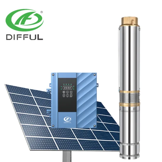 2200W Solar Hybrid Deep Well AC DC Submersible Pump for Borehole Water