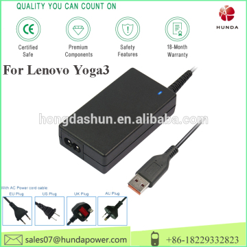 ABS Material Replacement 40W home desktop ac adapter power for Lenovo Yoga3 Pro