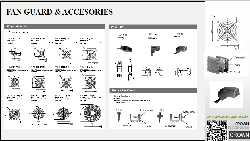 Crown Fan Guard & Accessories