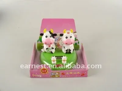Solar Toy Shaking Lover Cattle,Valentine Toys