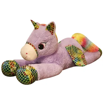 Customizable Cute Unicorn Doll Plush Toy & Angel Pillow: Perfect Children's Gift