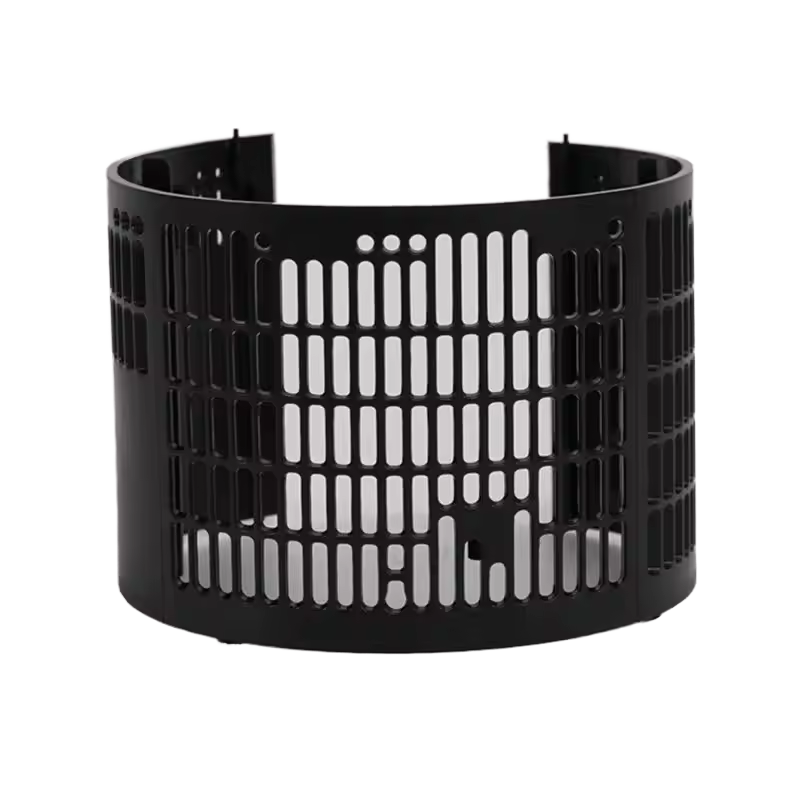 OEM/ODM Custom Black Round Plastic Injection Molded Parts High Precision ABS/PP/POM Material Injection Molded Products5