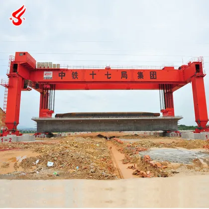 Concrete Beam Bridge Launcher Crane Machinery