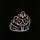 Red Blue Star Tiara Pageant Crown For Patriotic
