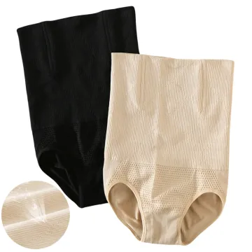 Hi-Waist Plus Size Double Tummy Control Panties with Butt Lifter Shapewear