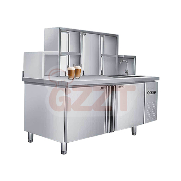 Milk Tea Shop Equipment: Customized Stainless Steel Sinks and Counters