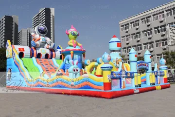 Inflatable Bounce House Jumping Castle Slide for kids Outdoor Play