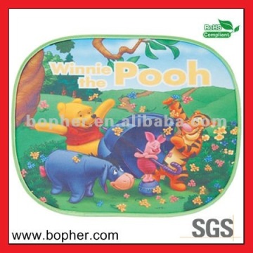 side car window sunshade curtain foldable