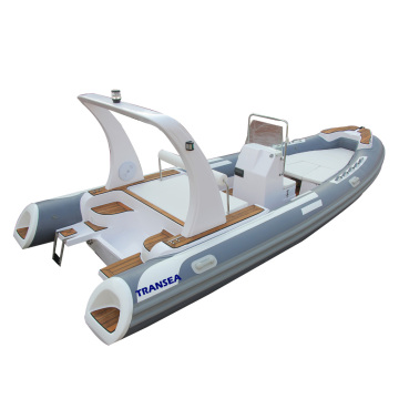 6.2m Rib with Hypalon and Fiberglass Outboard Inflatable Boat