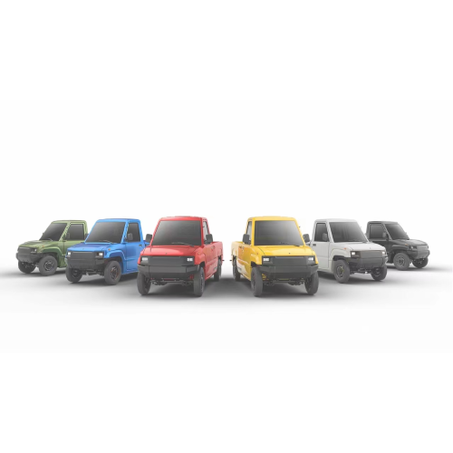 Camioneta con asiento de doble fila