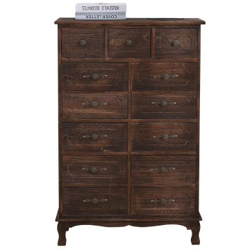 Wood Living Room Storage Cabinet Chest of Drawers