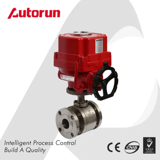Anti Explosion Electrical Actuated Flanged Stainless Steel Ball Valve