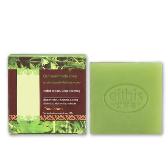 Chinese mugwort handmade soap