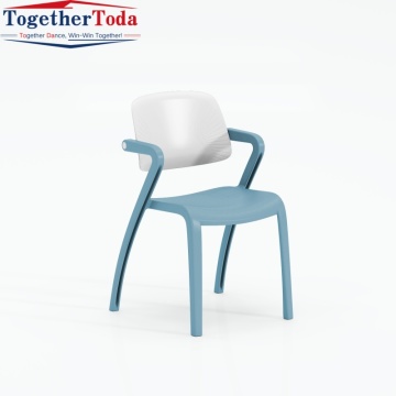 Stackable Durable UV-Resistant PP Plastic Chair for School and Office