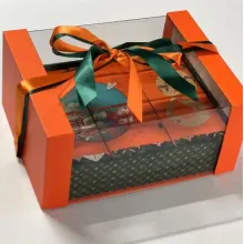 Caja de regalo de regalo portátil de alto grado