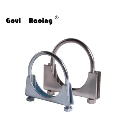 U stalowy zacisk śrubowy tłumik wydechowy zacisk rurowy