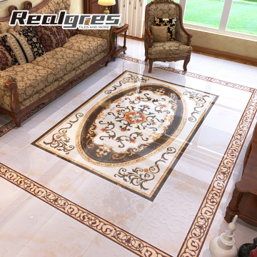 2016 vitrified carpet tiles design for villa and hotel