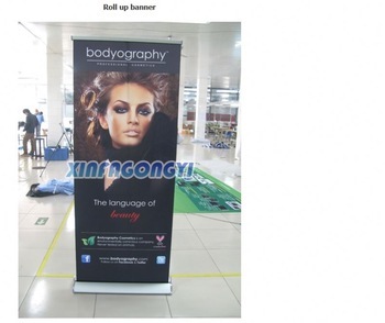 custom roll up banner stands