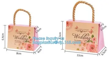 retro kraft paper flower carrier bag, eco-friendly white cardboard gift paper shopping packing bag, flower bouquet window paper