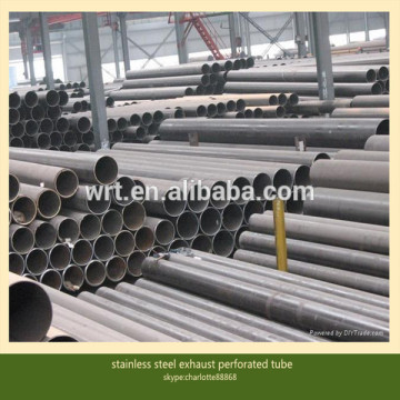 stainless steel exhaust perforated tube